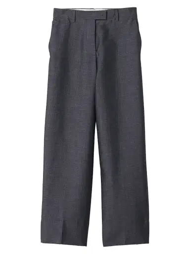 Miu Miu Women's Kid Mohair Pants - Grey - Size 6 | Thumbnail 1