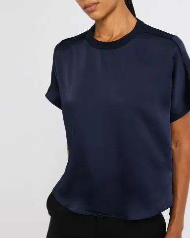 Simkhai Addy Short-Sleeve Knit T-Shirt | Thumbnail 5