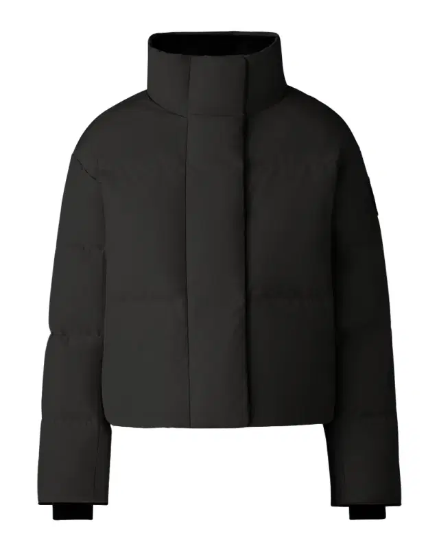 Canada Goose Grandview Cropped Jacket Black Label