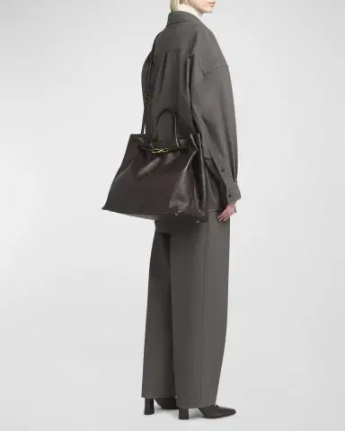 Bottega Veneta Andiamo Large Leather Tote Bag | Thumbnail 8 Bottega Veneta Andiamo Large Leather Tote Bag | Thumbnail 8