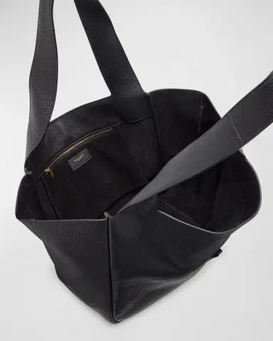 Saint Laurent Le 5 À 7 Bea YSL Tote Bag in Deer Leather | Thumbnail 3 Saint Laurent Le 5 À 7 Bea YSL Tote Bag in Deer Leather | Thumbnail 3