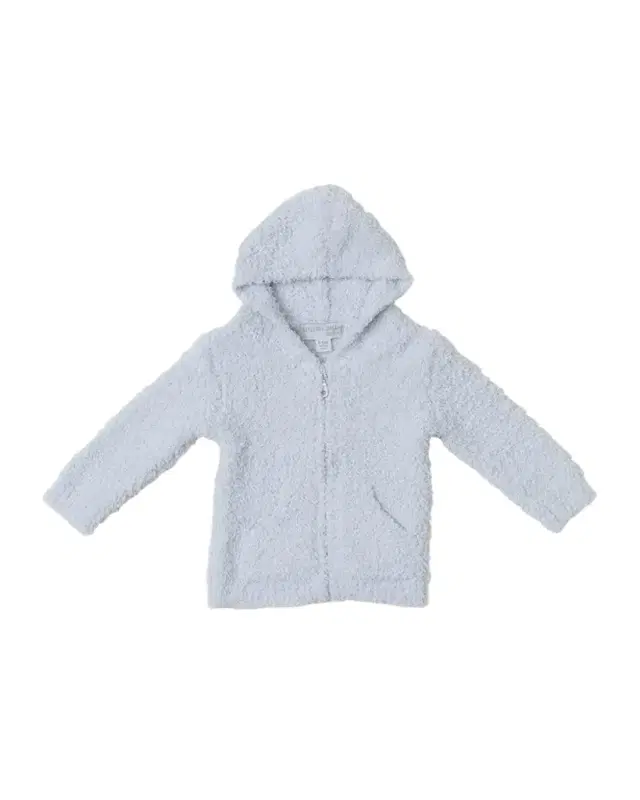 Barefoot Dreams Kid 's CozyChic Textured Hoodie, Size 3M-24M