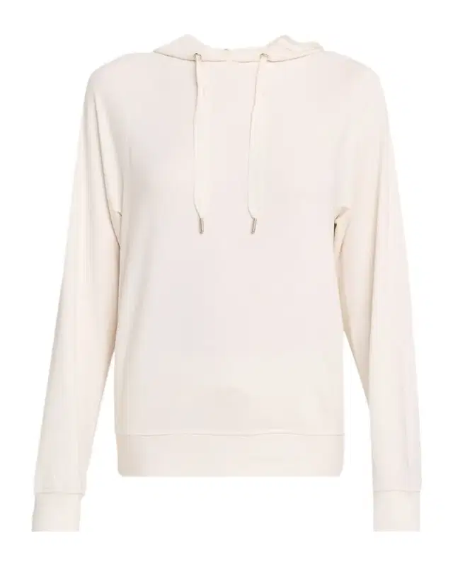 Majestic Filatures French Terry Hoodie with Grosgrain Trim
