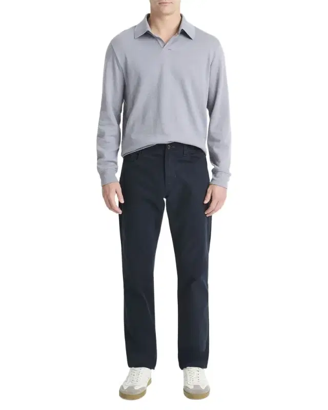 Vince Men 's Dylan Peached Cotton 5-Pocket Pants