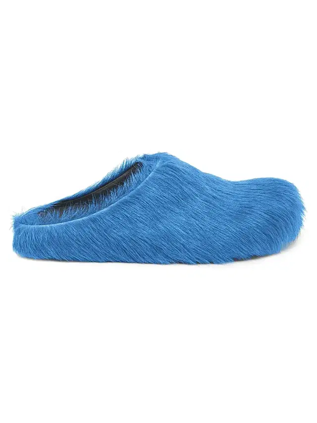 Marni Men's Fussbett Sabot Mules - Iris Blue