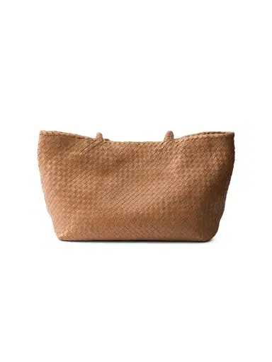 Prada Women's Large Leather Tote Bag - Beige Khaki | Thumbnail 5