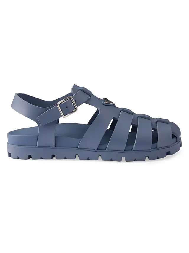 Men's Rubber Fisherman Sandals - Blue