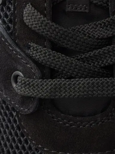 Prada Women's Mesh Fabric and Suede Sneakers - Black - Size 11 | Thumbnail 5