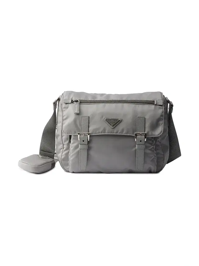 Women's Re-Nylon Shoulder Bag - Grey