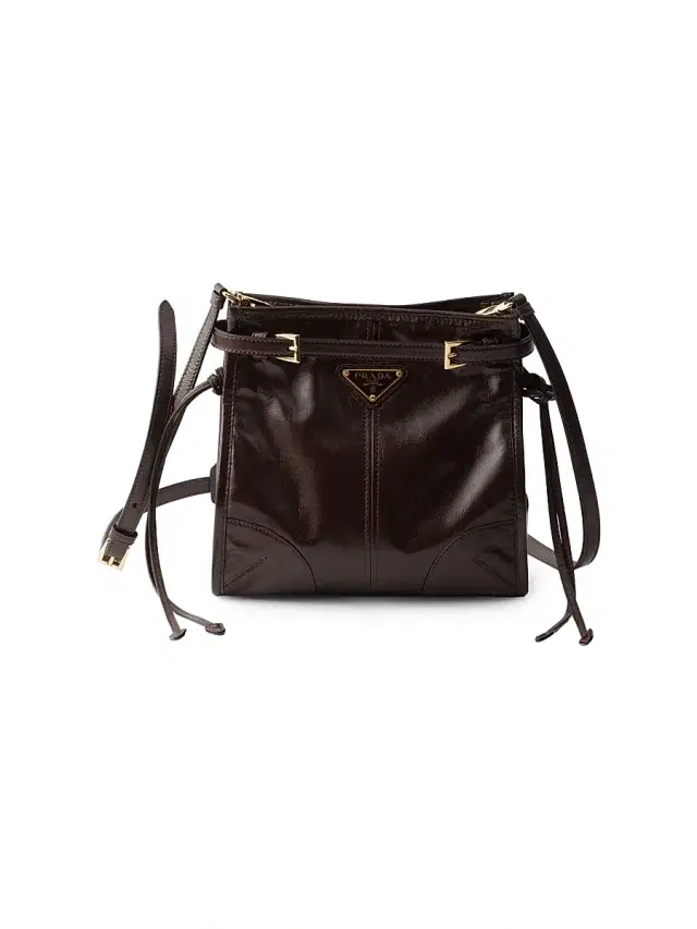 Women's  Bonnie Leather Mini Shoulder Bag - Brown