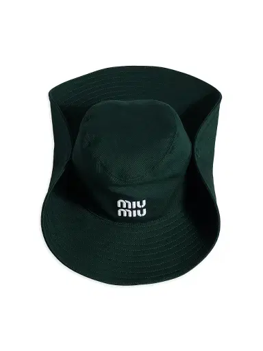 Miu Miu Women's Drill Cowboy Hat | Thumbnail 2