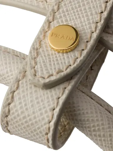 Prada Women's Galleria Medium Saffiano Leather Top Handle Bag - Beige Khaki | Thumbnail 7