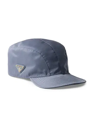 Prada Women's Re-Nylon Baseball Cap - Blue | Thumbnail 1