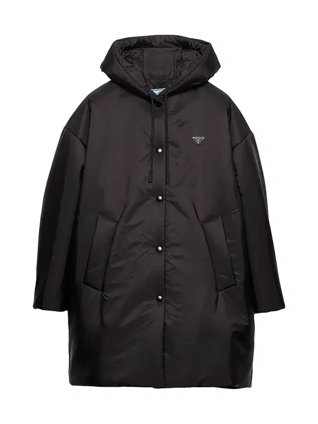 Women's Lightweight Re-Nylon Raincoat - Black