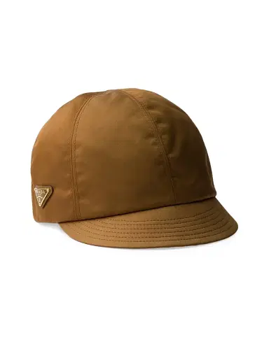 Prada Women's Re-Nylon Cap - Brown | Thumbnail 1