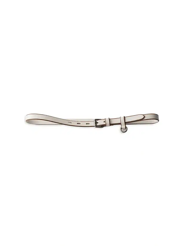 Prada Women's Leather Belt - Beige Khaki
