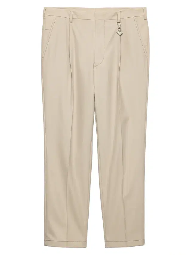 Prada Men's Cotton Pants - Beige Khaki