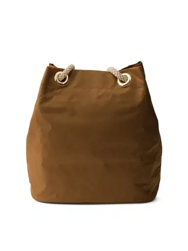 Prada Women's Mariner Large Re-Nylon Bucket Bag - Brown | Thumbnail 3