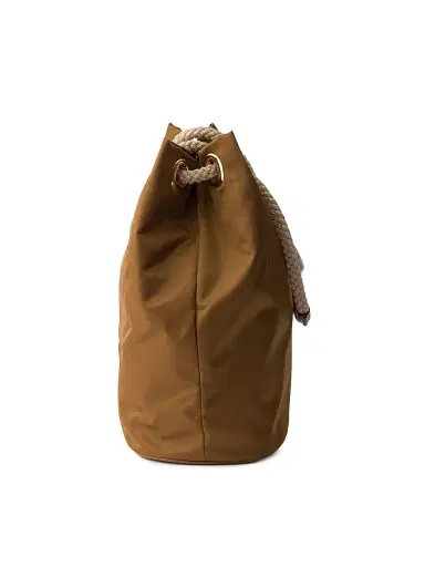 Prada Women's Mariner Large Re-Nylon Bucket Bag - Brown | Thumbnail 4