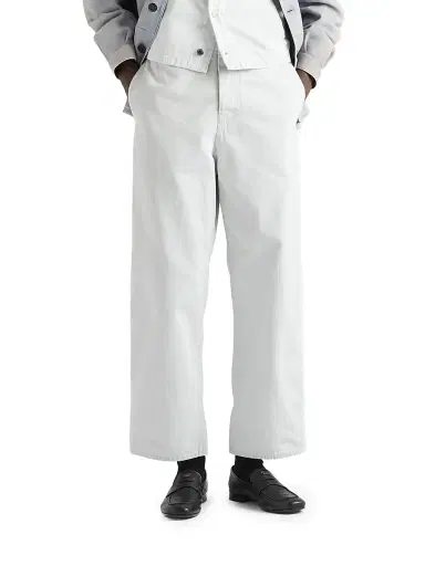 Prada Men's Regular Bleached Denim Jeans - Grey - Size 32 | Thumbnail 2