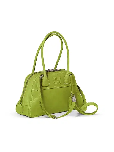 Miu Miu Women's Vivant Leather Top Handle Bag | Thumbnail 4 Miu Miu Women's Vivant Leather Top Handle Bag | Thumbnail 4