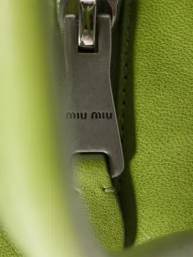 Miu Miu Women's Vivant Leather Top Handle Bag | Thumbnail 7 Miu Miu Women's Vivant Leather Top Handle Bag | Thumbnail 7
