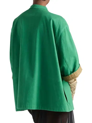 Prada Women's Old Piqué Blouson Jacket | Thumbnail 3