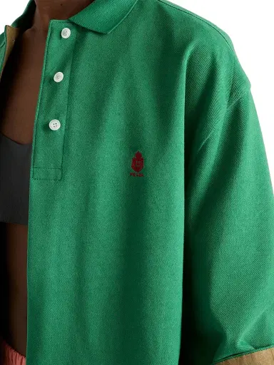 Prada Women's Old Piqué Blouson Jacket | Thumbnail 5