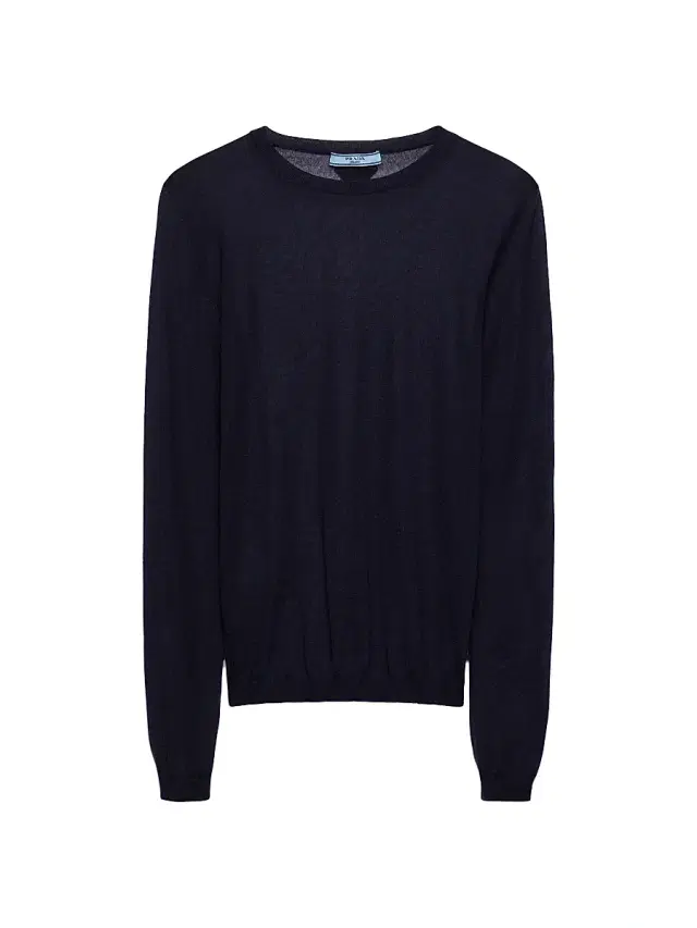 Women's Cashmere and Silk Crew-Neck Sweater - Blue