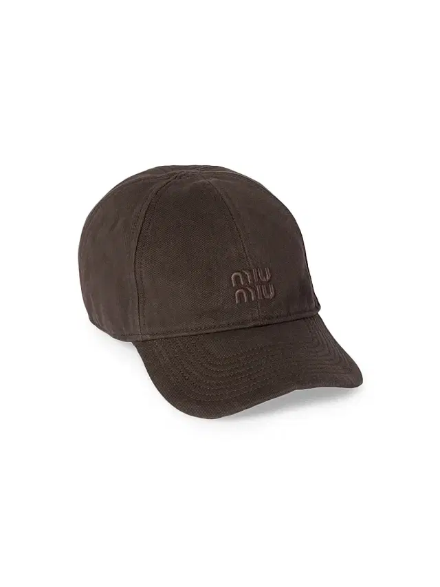 Miu Miu Women's Drill Baseball Cap - Brown