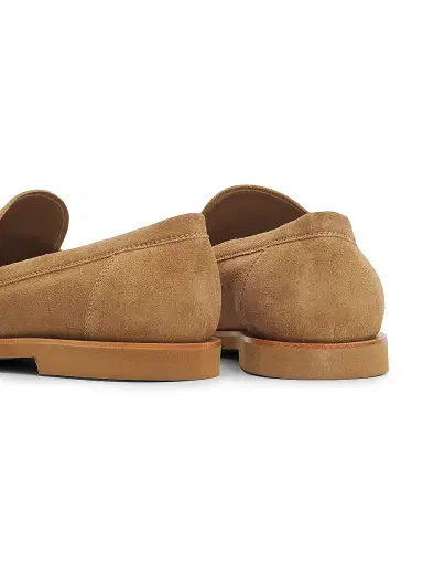 Gianvito Rossi Men's Suede Penny Loafers | Thumbnail 3 Gianvito Rossi Men's Suede Penny Loafers | Thumbnail 3
