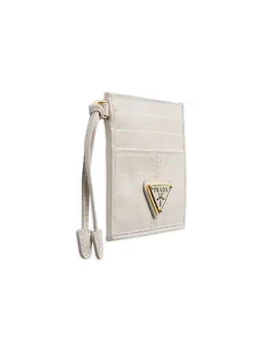 Prada Women's Leather Card Holder | Thumbnail 2 Prada Women's Leather Card Holder | Thumbnail 2