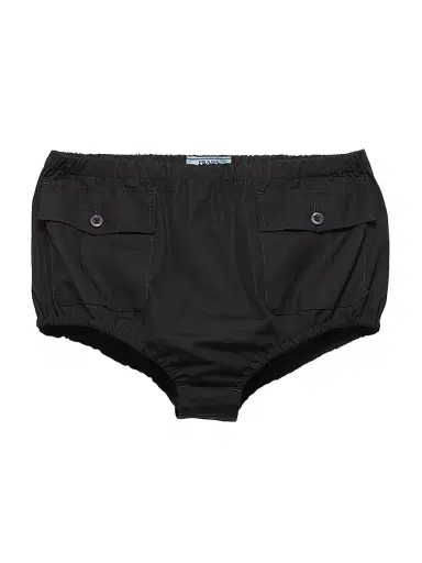 Prada Women's Poplin Shorts | Thumbnail 1 Prada Women's Poplin Shorts | Thumbnail 1