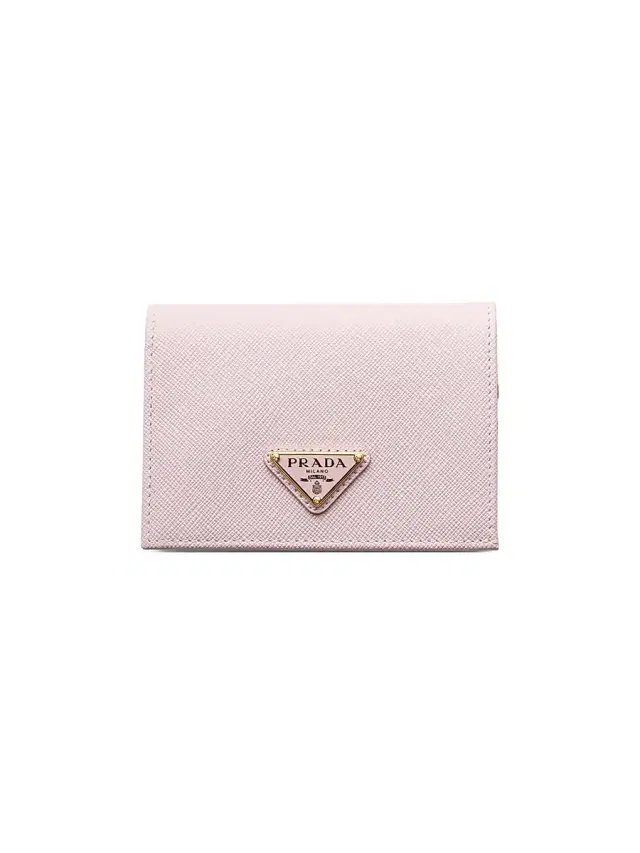 Prada Women's  Saffiano Leather Wallet - Pink