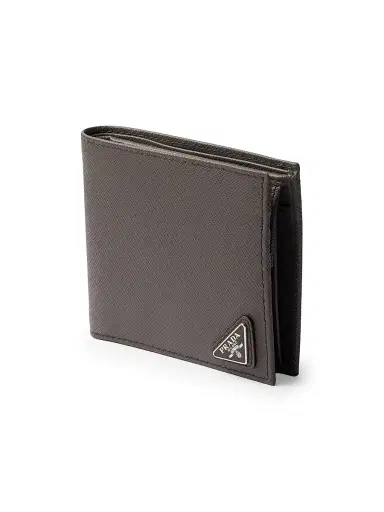 Prada Men's Saffiano Leather Wallet | Thumbnail 3