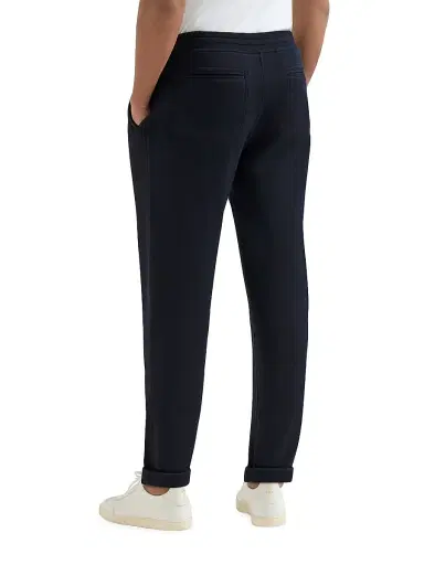 Brunello Cucinelli Men's Cashmere and Silk French Terry Trousers - Blue - Size XXXXL | Thumbnail 4 Brunello Cucinelli Men's Cashmere and Silk French Terry Trousers - Blue - Size XXXXL | Thumbnail 4