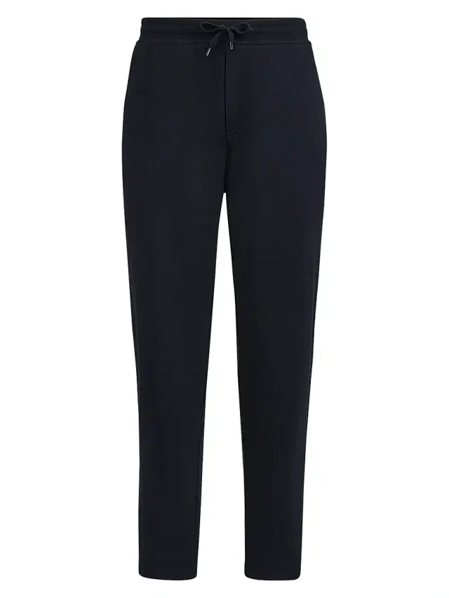 Brunello Cucinelli Men's Cashmere and Silk French Terry Trousers - Blue - Size XXXXL