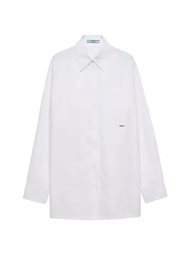 Prada Women's Poplin Shirt | Thumbnail 1 Prada Women's Poplin Shirt | Thumbnail 1