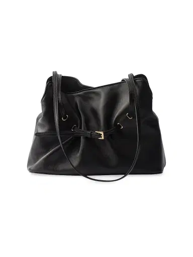 Prada Women's Dada Nappa Leather Shoulder Bag - Black | Thumbnail 3