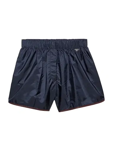 Prada Women's Re-Nylon Shorts - Blue - Size 12 | Thumbnail 1 Prada Women's Re-Nylon Shorts - Blue - Size 12 | Thumbnail 1