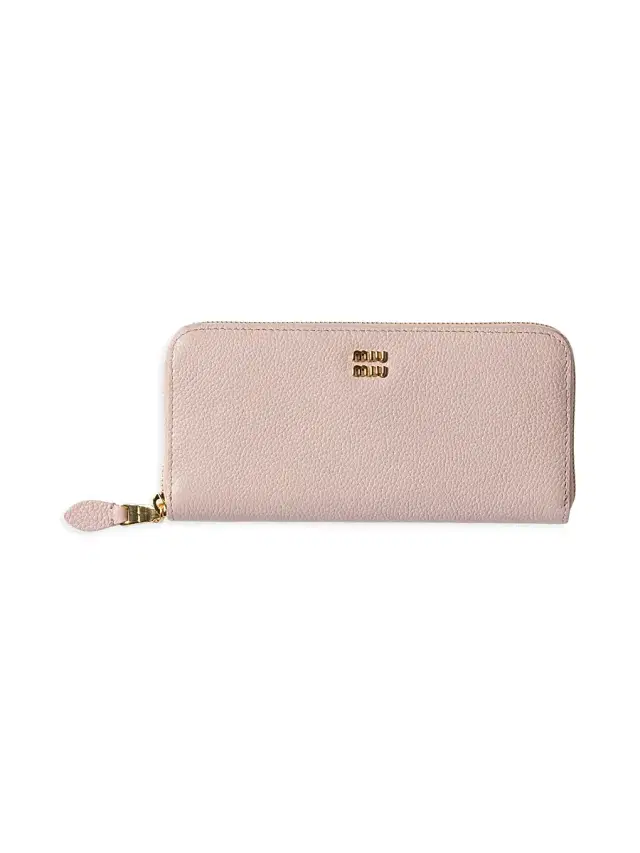 Women's  Leather Wallet - Pink
