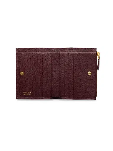 Prada Women's Small Saffiano Leather Wallet | Thumbnail 3 Prada Women's Small Saffiano Leather Wallet | Thumbnail 3