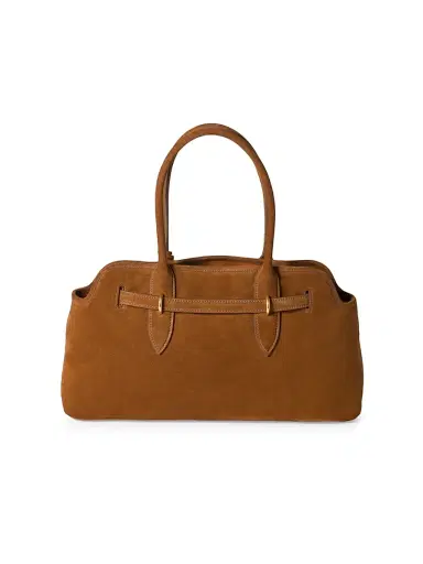 Miu Miu Women's Aventure Suede Shoulder Bag - Brown | Thumbnail 4 Miu Miu Women's Aventure Suede Shoulder Bag - Brown | Thumbnail 4