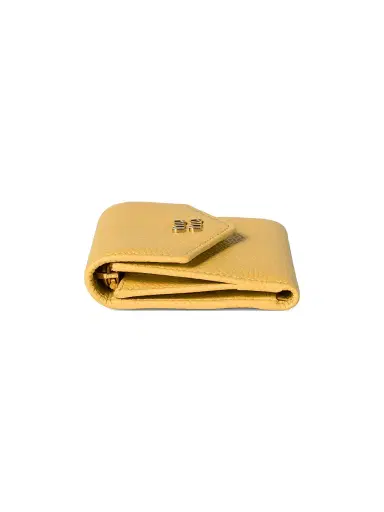 Miu Miu Women's Leather Wallet - Yellow | Thumbnail 4 Miu Miu Women's Leather Wallet - Yellow | Thumbnail 4