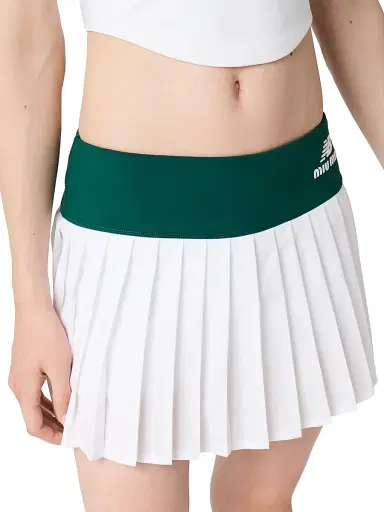 Miu Miu Women's New Balance X with Coco Gauff Stretch Technical Jersey Pleated Miniskirt | Thumbnail 6 Miu Miu Women's New Balance X with Coco Gauff Stretch Technical Jersey Pleated Miniskirt | Thumbnail 6