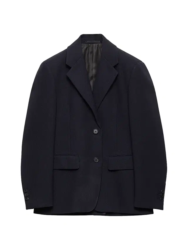 Prada Women's Single-Breasted Rush Stitch Jacket - Blue