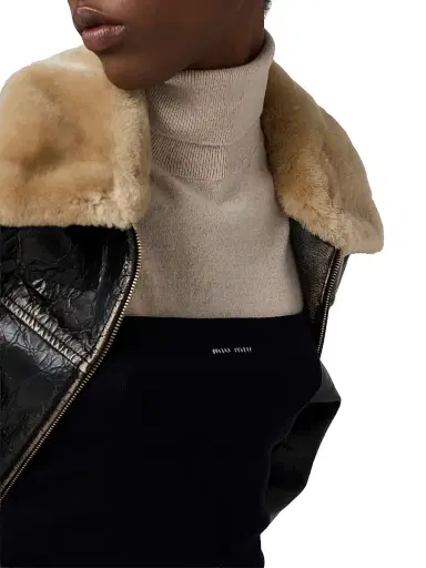 Miu Miu Women's Cotton Knit Tube Top | Thumbnail 5