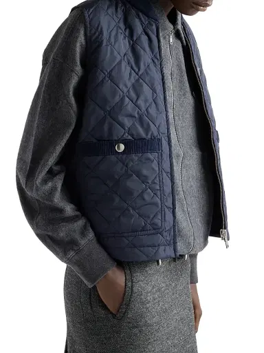 Prada Women's Re-Nylon Vest - Blue | Thumbnail 4