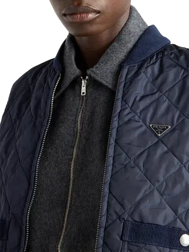Prada Women's Re-Nylon Vest - Blue | Thumbnail 5