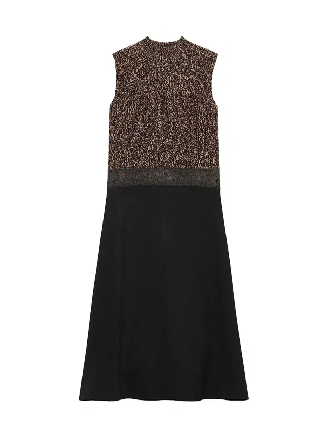 Prada Women's Shetland Wool and Cashmere Dress - Black